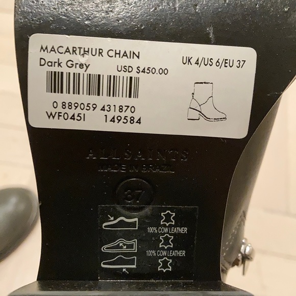 All Saints Leather Boots - Picture 7 of 10